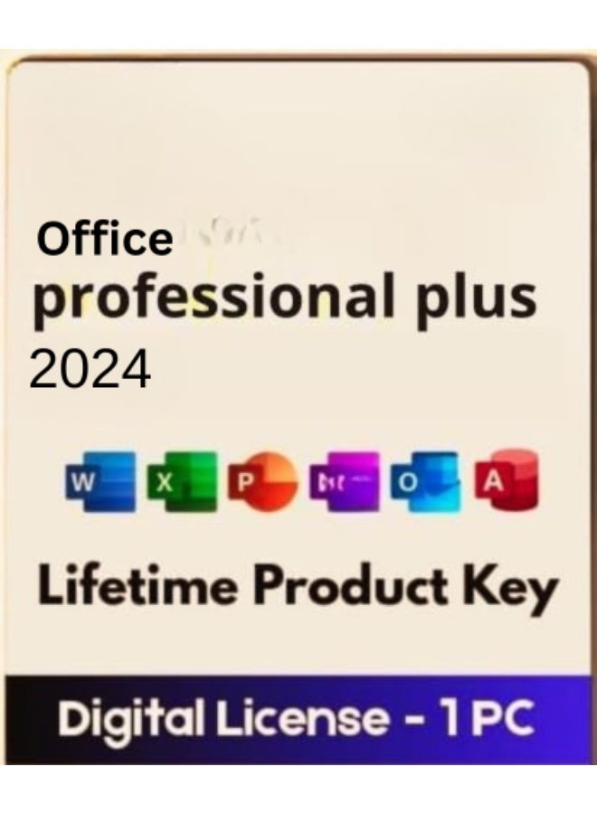 Office 2024 Professional Plus| lifetime | one time activation